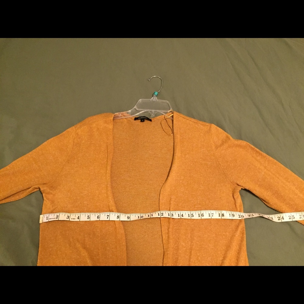 Mustard Duster/Cardigan